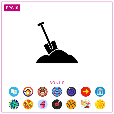 Work simple iconのイラスト素材
