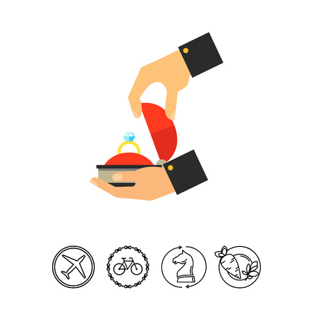 Making proposal iconのイラスト素材