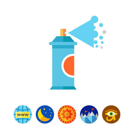 Aerosol Spray Paint Iconのイラスト素材