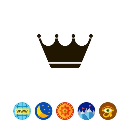 Crown iconのイラスト素材