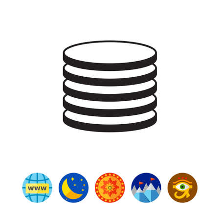 Coin stackのイラスト素材
