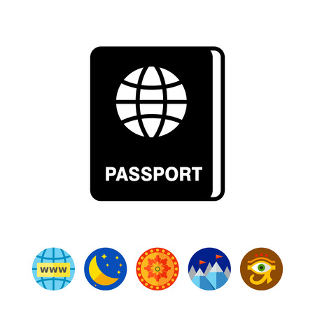 Passportのイラスト素材
