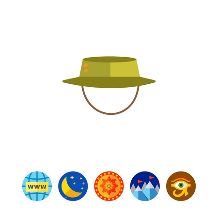 hat iconのイラスト素材
