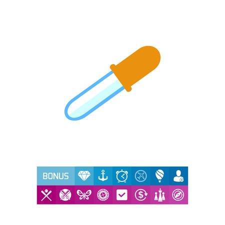 Pipette iconのイラスト素材