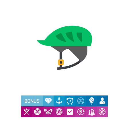 Bicycle helmet iconの写真素材