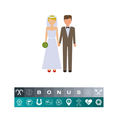 Married coupleのイラスト素材