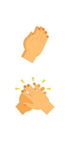 Gestures icon setのイラスト素材