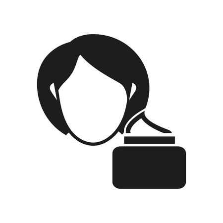 Moisturizer as beauty product concept iconのイラスト素材
