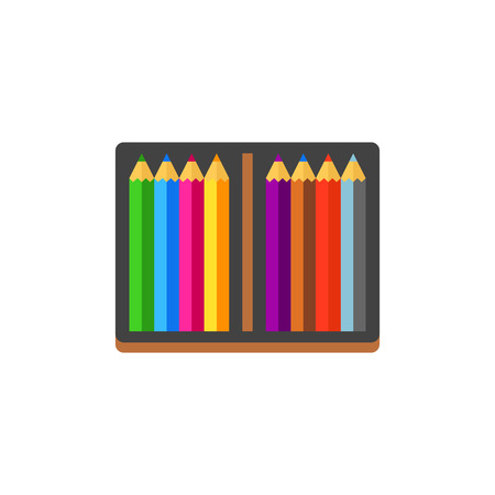 Pencil case iconのイラスト素材
