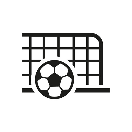 Football goal iconのイラスト素材