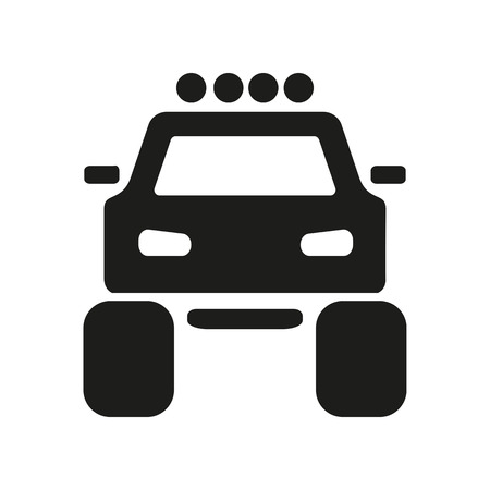 Off road car iconのイラスト素材