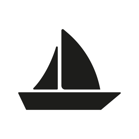 Sailing ship iconのイラスト素材