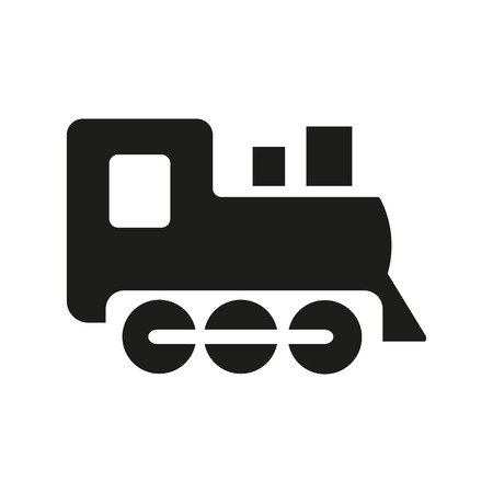 Steam locomotive iconのイラスト素材