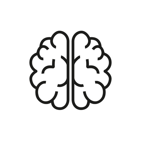 Brain Power Vector Iconのイラスト素材