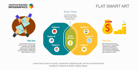 Partnership Concept Slide Templateのイラスト素材
