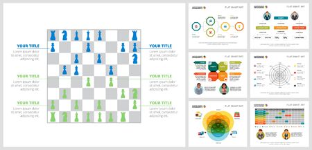 Colorful basketball or finance concept infographic charts set. Business design elements for presentation slide templates. Can be used for annual report, advertising, flyer layout and banner design.のイラスト素材