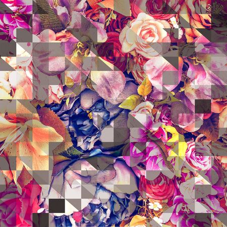 abstract flowers