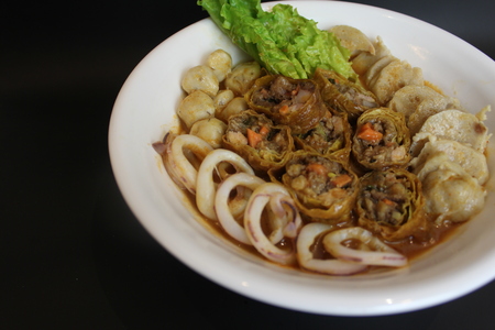 seafood platterの写真素材