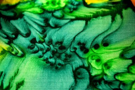 abstract colorful fabric textileの写真素材