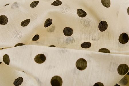 polka dot silkの写真素材