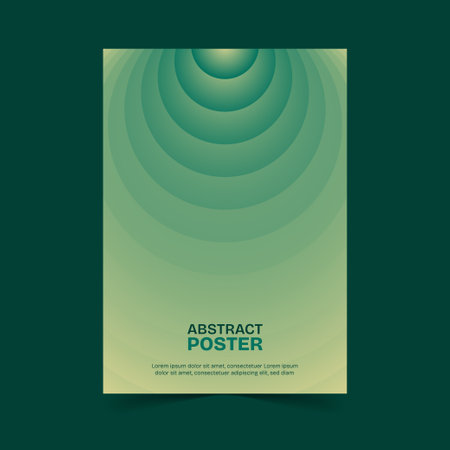 Abstract gradient poster background vector set. Minimalist style cover template with vibrant perspective 3d geometric prism shapes collection. Ideal design for social media, cover,のイラスト素材