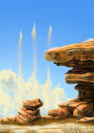 The Valley の写真素材