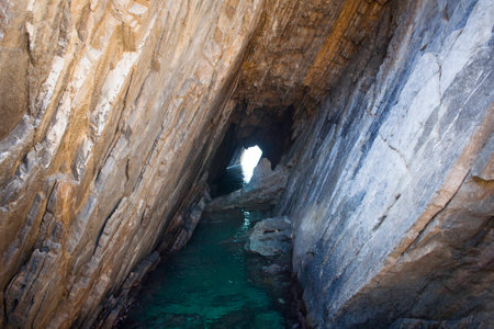 Cantabrian sea caveの写真素材