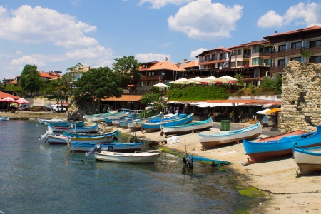 fishing boatsのeditorial素材