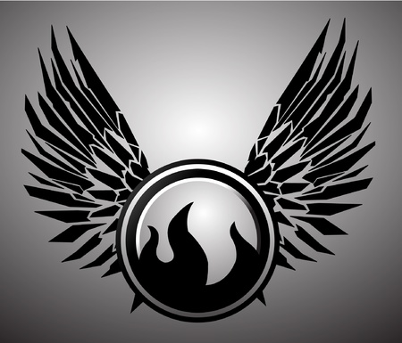 vector wings のイラスト素材