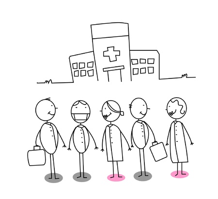 Hospital のイラスト素材