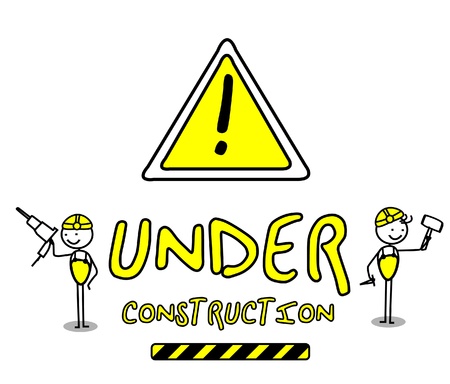 Under Construction のイラスト素材