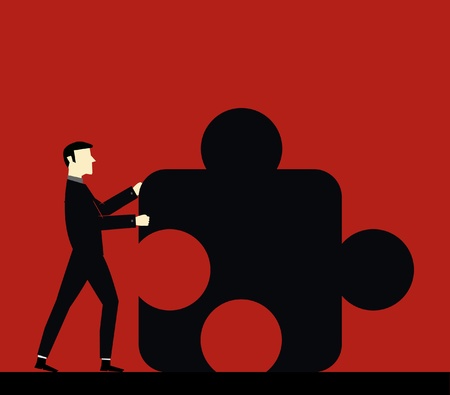 Businessman Cooperationのイラスト素材