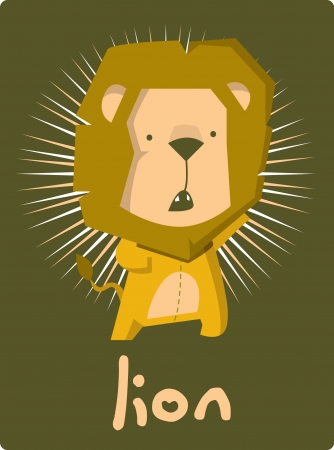 lionのイラスト素材