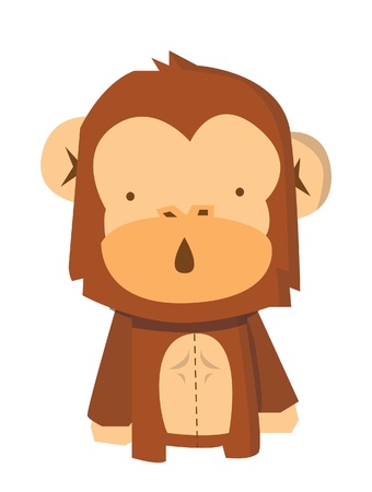 monkeyのイラスト素材
