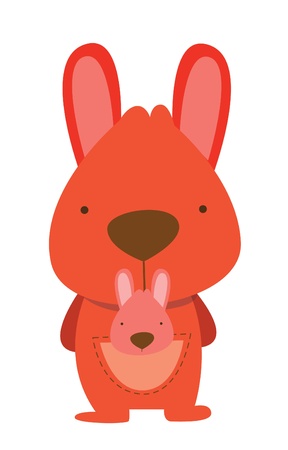 kangarooのイラスト素材