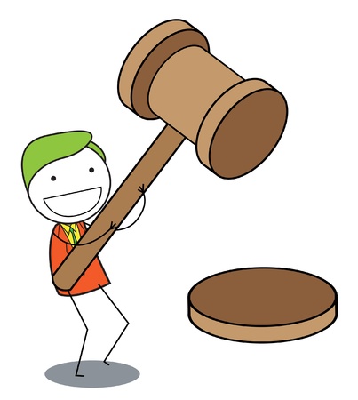 man justiceのイラスト素材