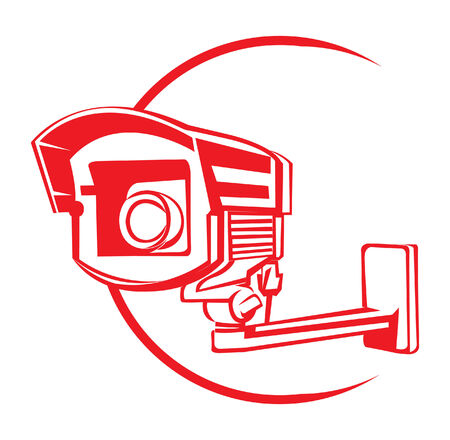Security Cameraのイラスト素材