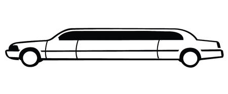Limousineのイラスト素材