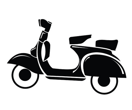 Scooter Symbolのイラスト素材