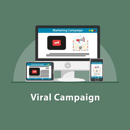 SEO Viral marketing campaignの写真素材
