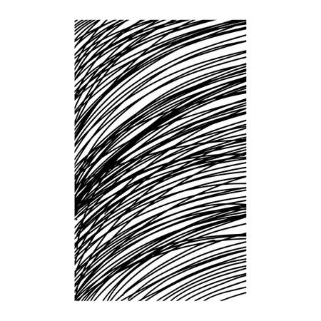 digital hand drawn scribble wallpaper isolated whiteのイラスト素材