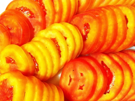 tomato slicesの素材