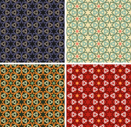abstract geometrical patternのイラスト素材