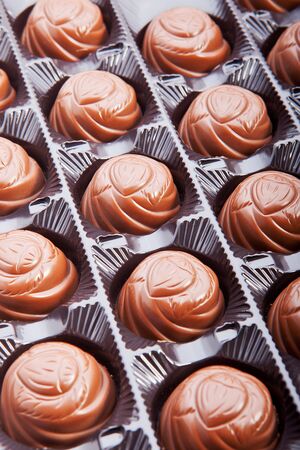 milk chocolateの写真素材