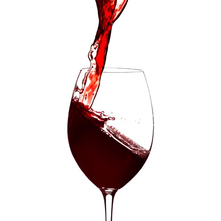 Red wine splashの写真素材
