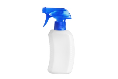 Spray Bottle of a Cleaning Product isolated on white