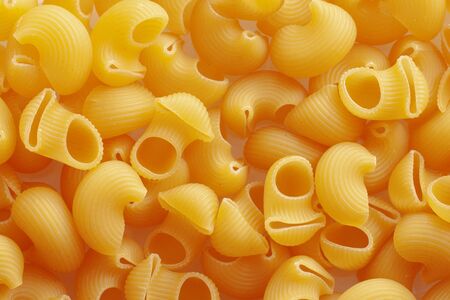Pasta rigati closeup.の写真素材