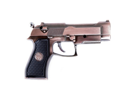 Brown pistol-souvenir    の写真素材