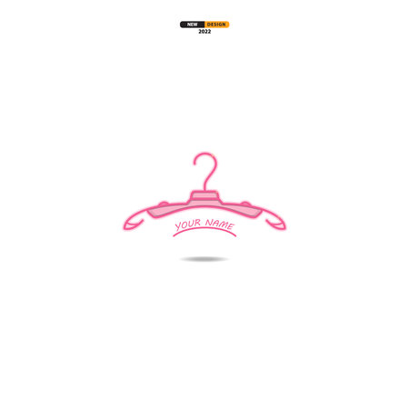 illustration of a minimalist  design can be used for women's clothing products, symbols, signs, online shop  , special clothing  , boutiqueのイラスト素材
