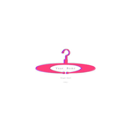 illustration of a minimalist design can be used for women's clothing products, symbols, signs, online shop , special clothing , boutiqueのイラスト素材